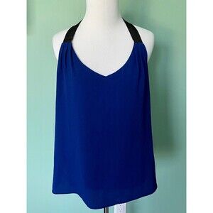 NWT Macys Bar III cobalt blue and black dress tank - medium